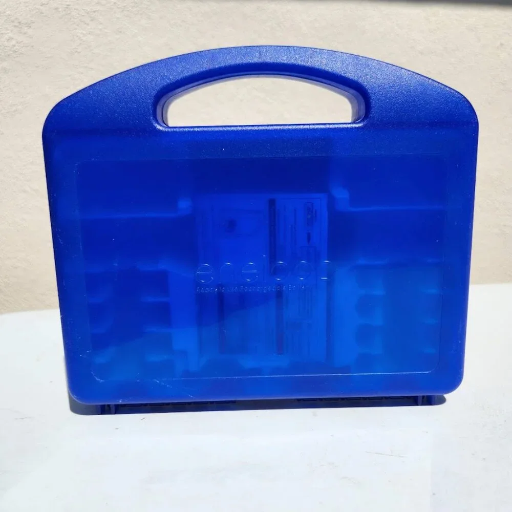 Sanyo Eneloop Battery and Charger Storage Case Batteries Organizer Hard Case Hol